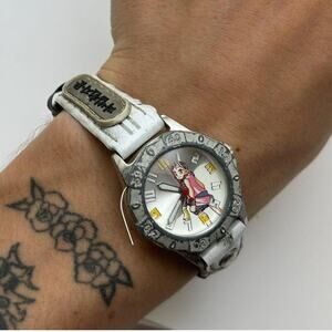 Rare Vintage 2000s Magic Thousand Character Japanese Comic Watch Bracelet